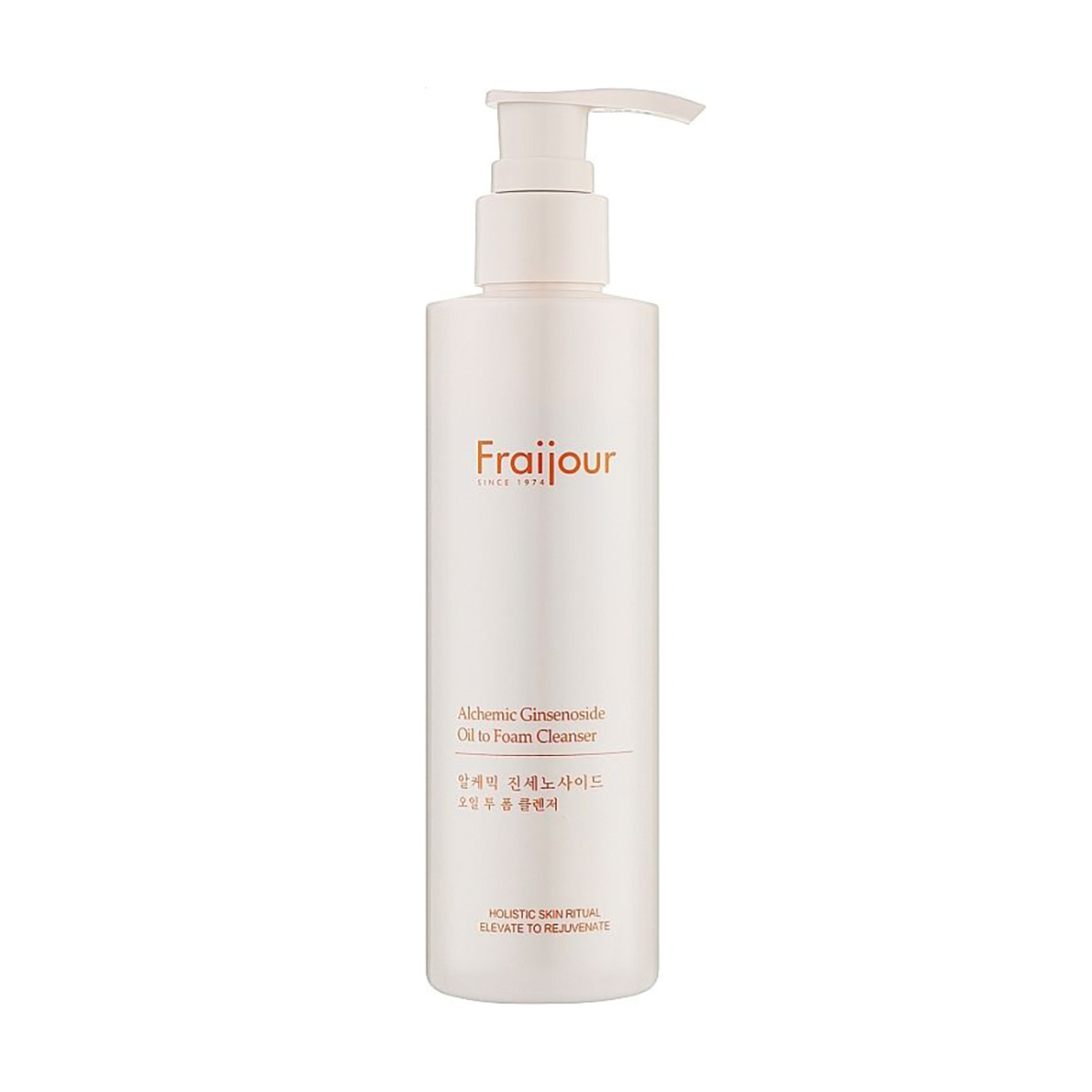 Антивікова гідрофільна олія-пінка для обличчя Fraijour Alchemic Ginsenoside Oil To Foam Cleanser Червоний женьшень, 210 мл